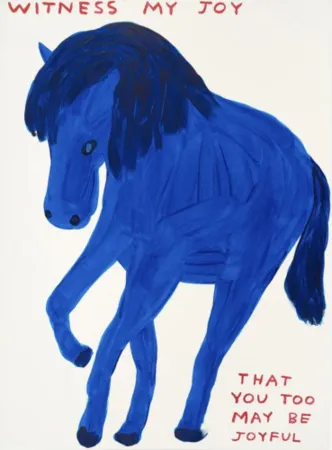 Sérigraphie Shrigley - Witness My Joy