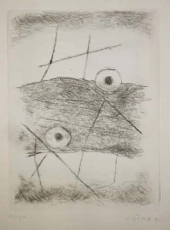 Gravure Sima - Fragment