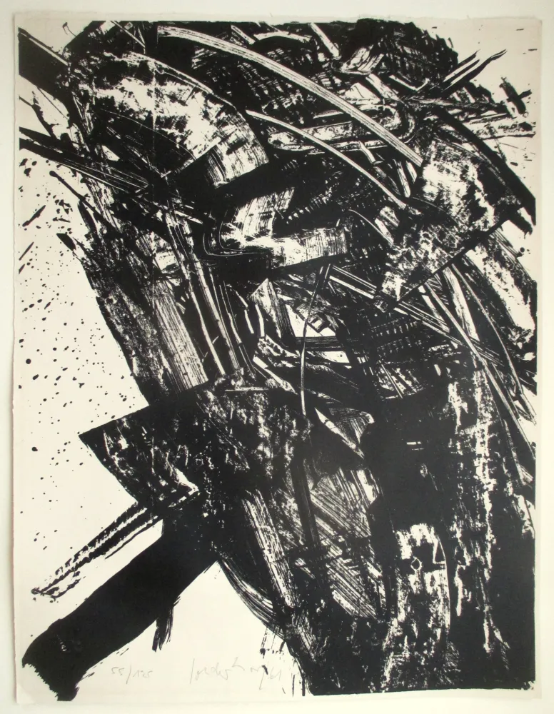 Lithographie Sonderborg - Ohne Titel (Lith 20)