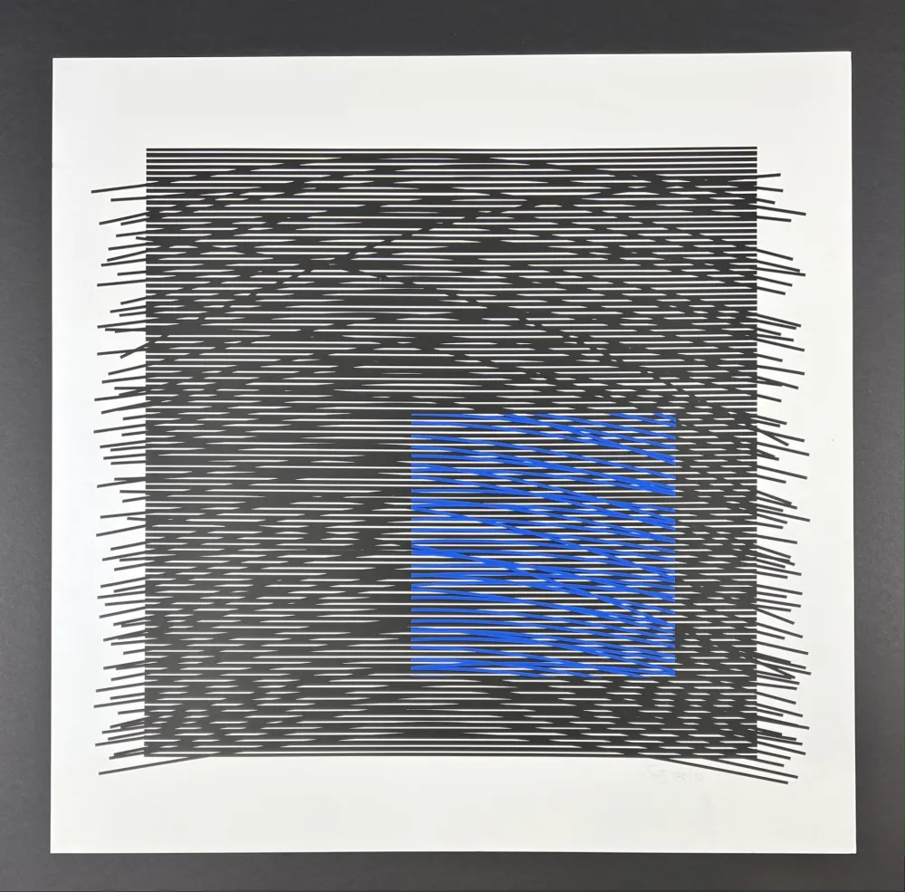 Sérigraphie Soto - Composition