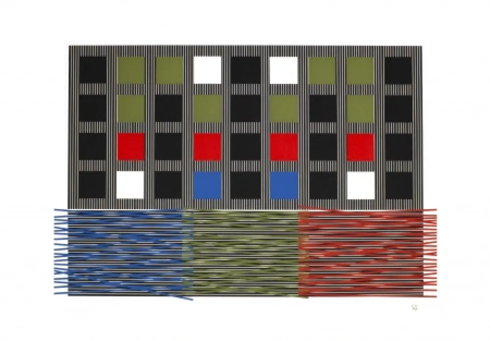 Sérigraphie Soto - Olympia