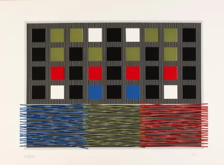 Sérigraphie Soto - Untitled