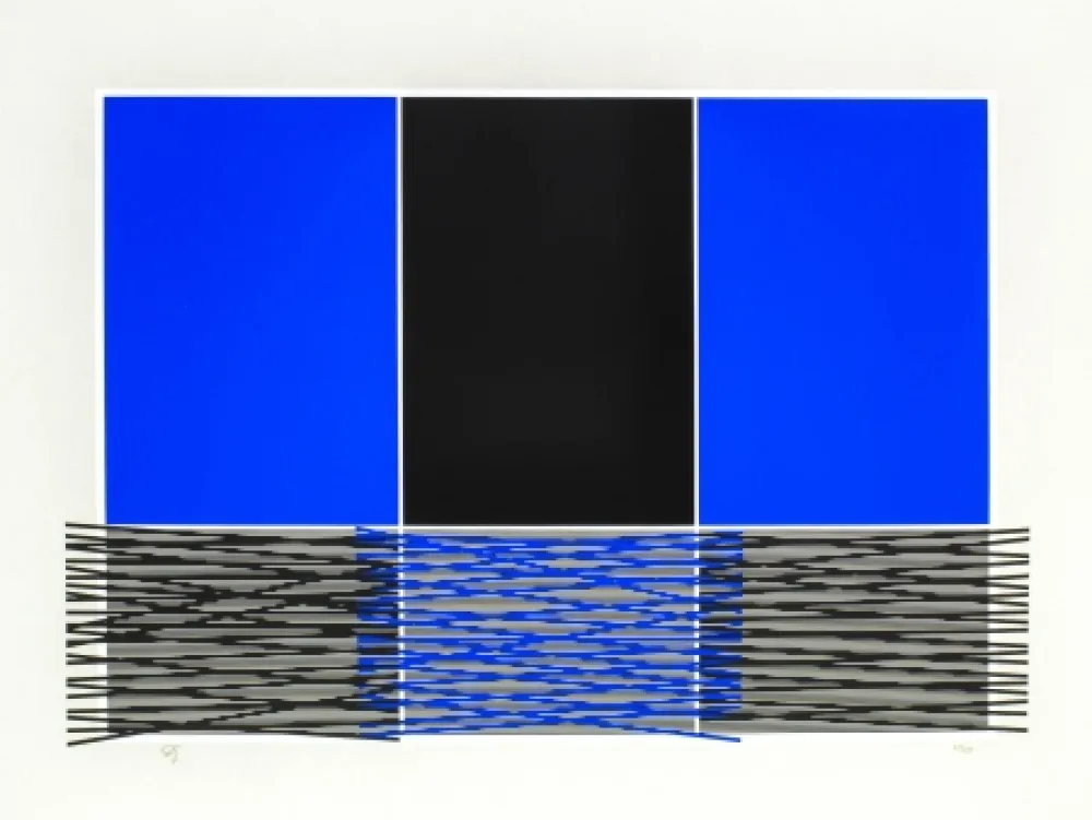 Sérigraphie Soto - Untitled