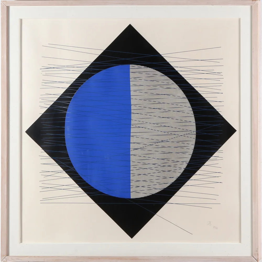 Sérigraphie Soto - Untitled 7