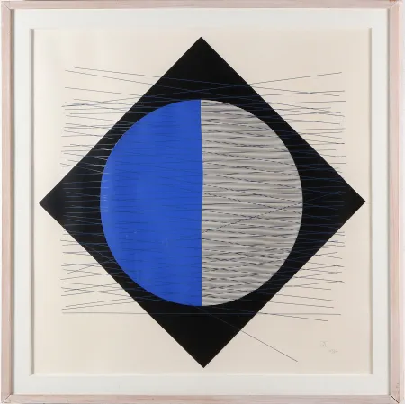 Sérigraphie Soto - Untitled 7