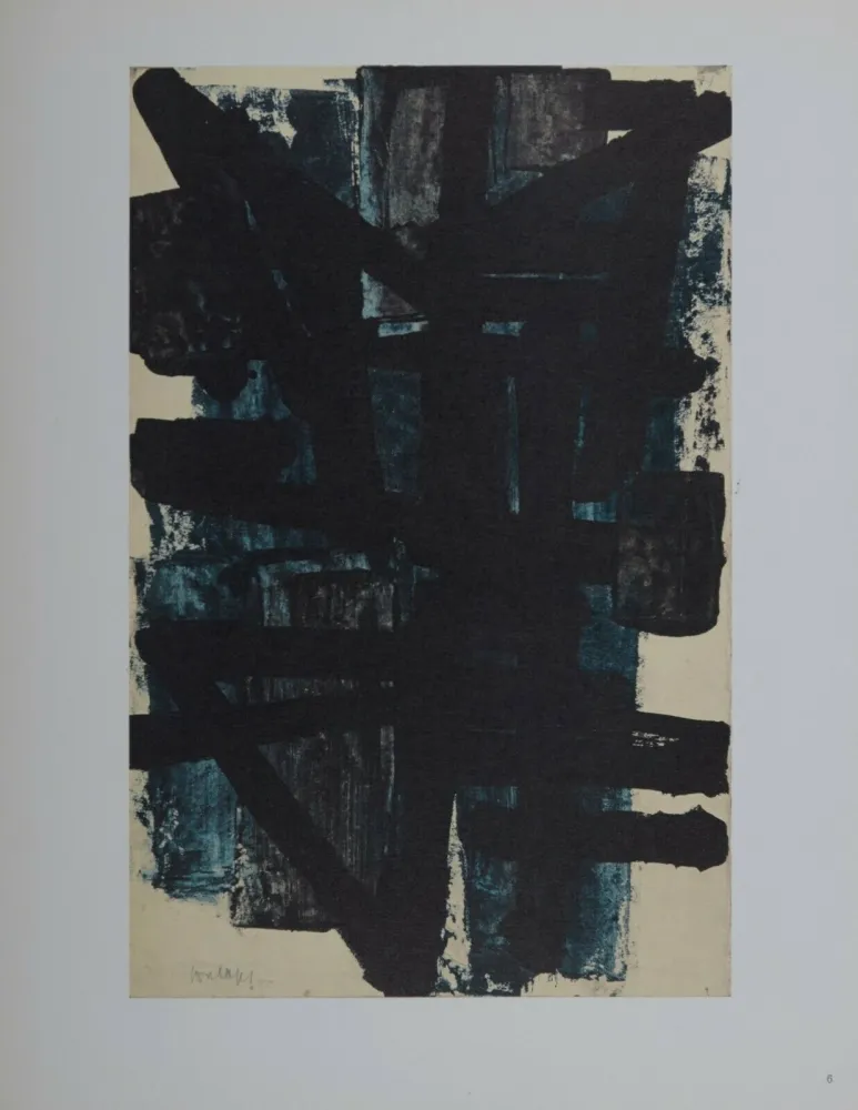 Offset Soulages (After) - Composition #6