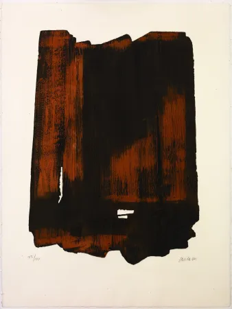 Eau-Forte Soulages - Eau Forte 16