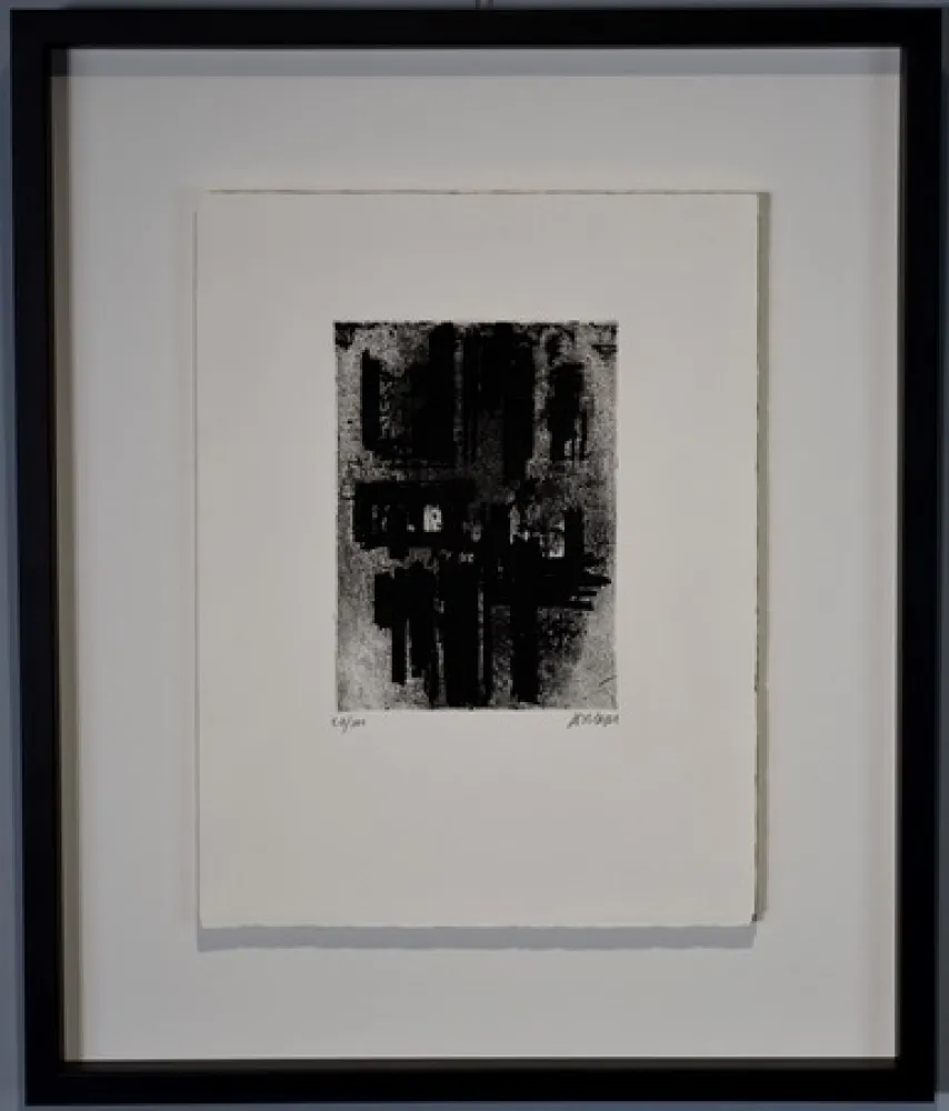 Eau-Forte Soulages - EAU FORTE IV