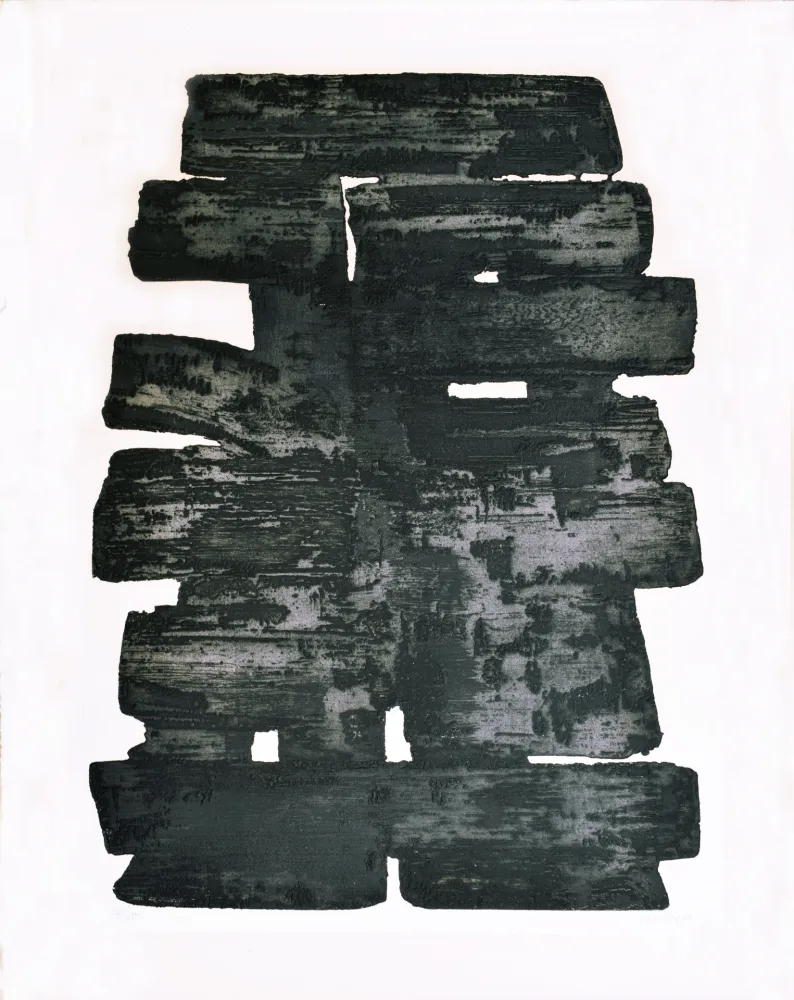 Eau-Forte Soulages - Eau-forte XIII 