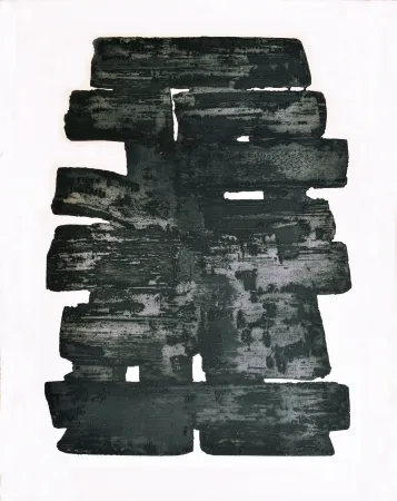 Eau-Forte Soulages - Eau-forte XIII 
