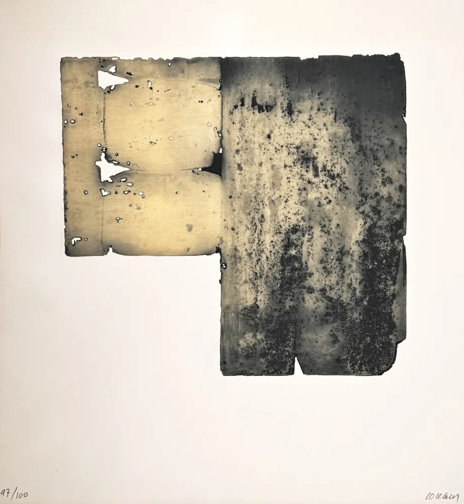 Eau-Forte Soulages - Eau-forte XXXV 