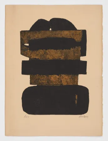 Aucune Technique Soulages - Eauforte XXIV