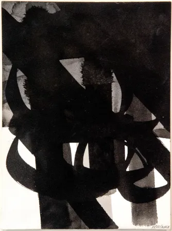 Manière Noire Soulages - ENCRE1962