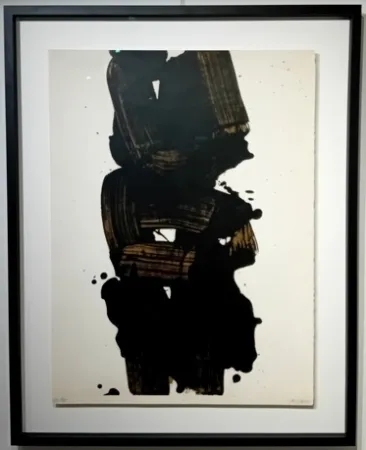 Lithographie Soulages - Lithographie 25
