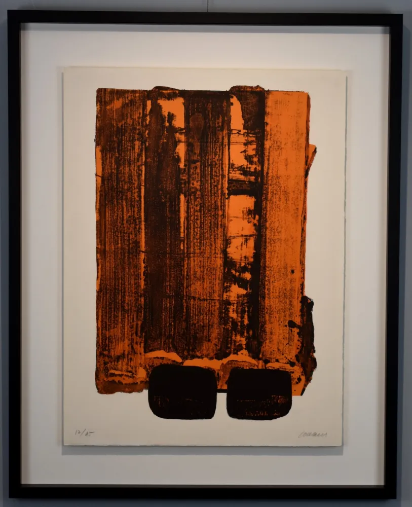 Lithographie Soulages - Lithographie 34
