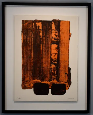 Lithographie Soulages - Lithographie 34