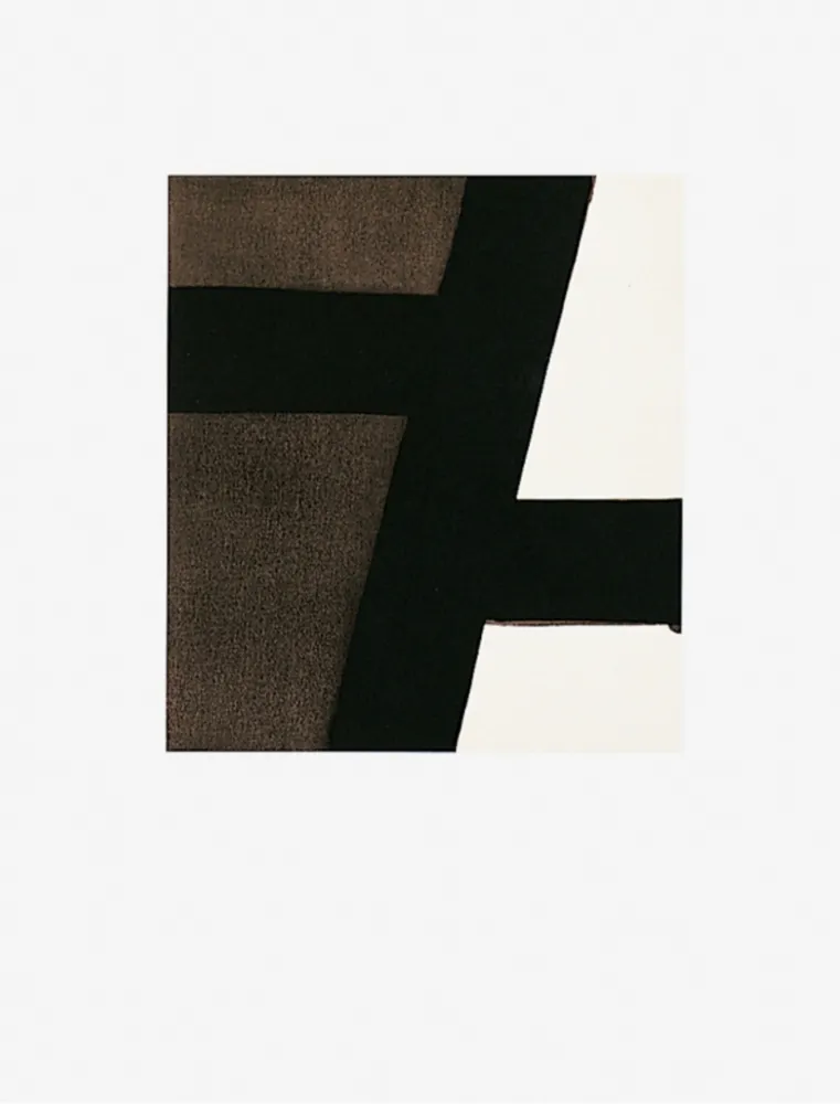 Lithographie Soulages - Lithographie n° 21