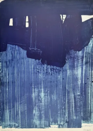 Lithographie Soulages - Lithographie n°23 