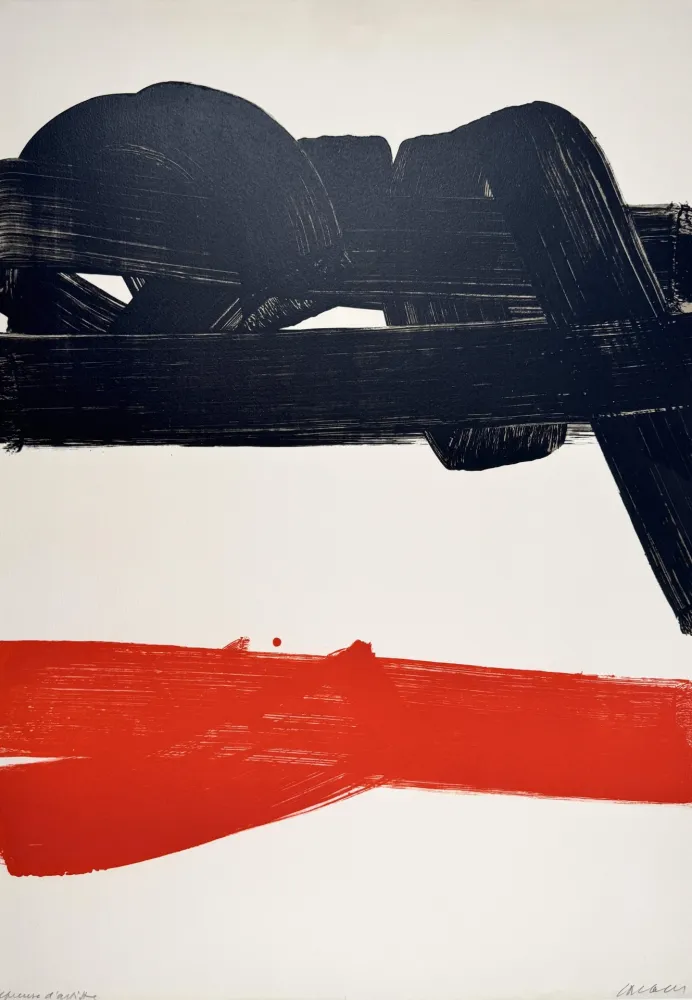 Lithographie Soulages - Lithographie n°27 