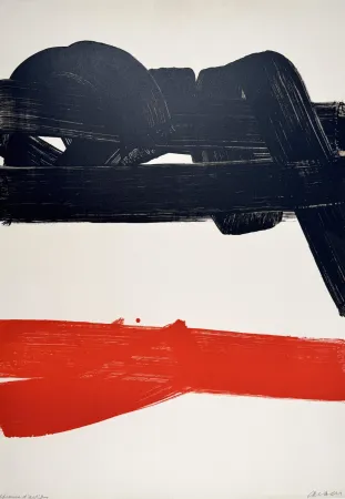 Lithographie Soulages - Lithographie n°27 