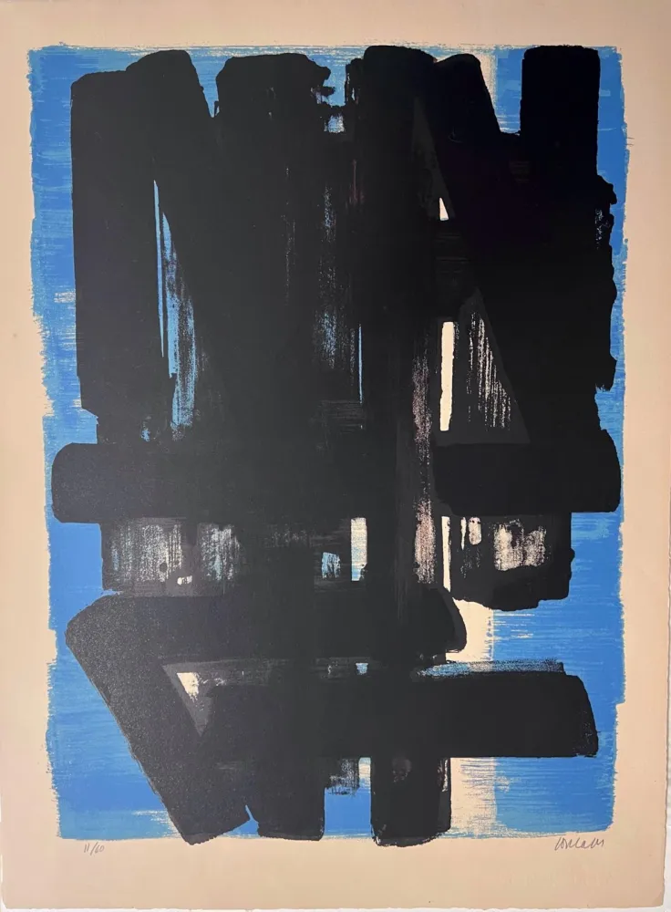 Lithographie Soulages - Lithographie n°5 
