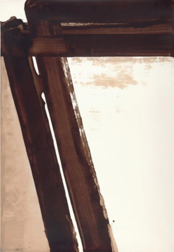 Sérigraphie Soulages - Sérigraphie n°15