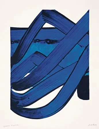 Sérigraphie Soulages - Sérigraphie N°18