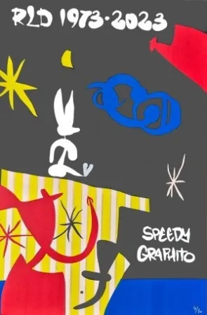 Affiche Speedy Graphito - Affiche 50 ans Atelier RLD