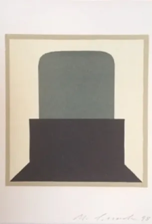 Linogravure Spescha - Sans titre