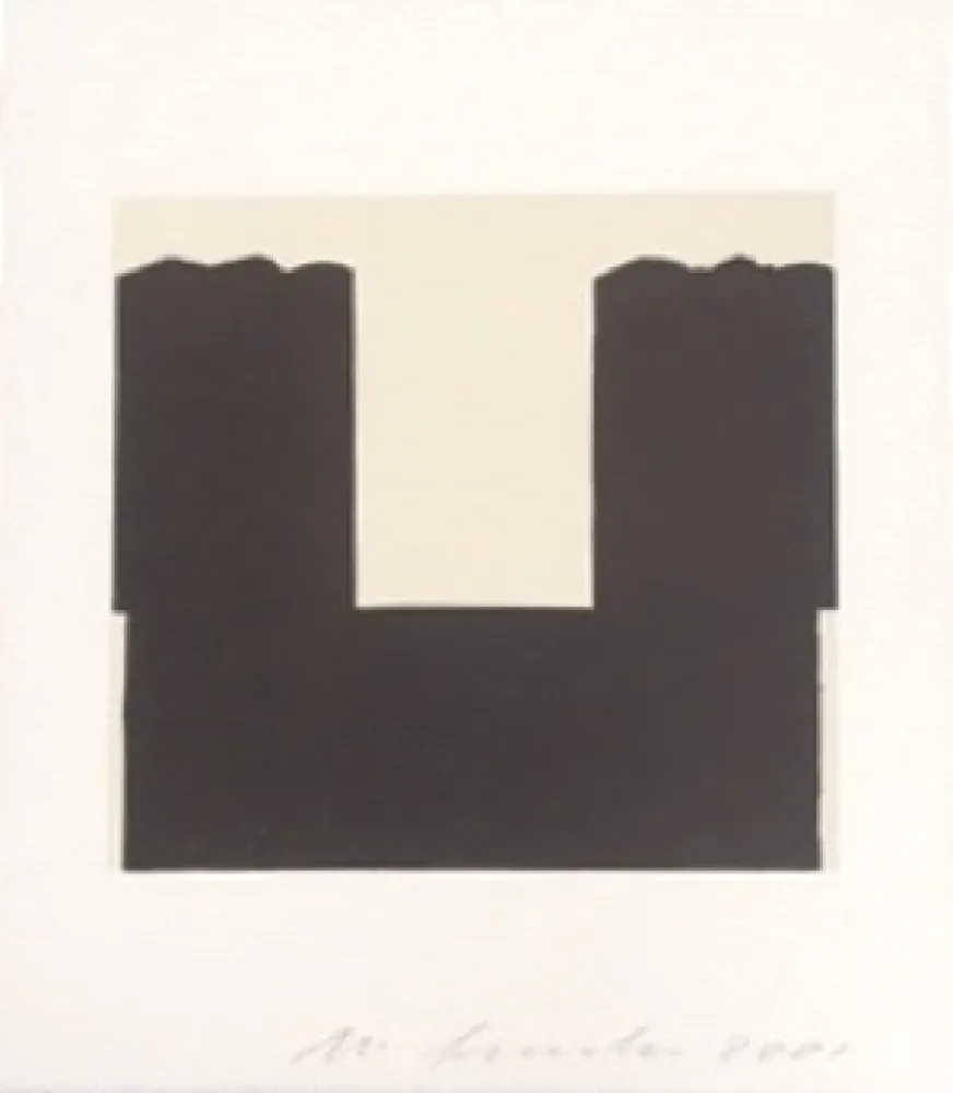 Linogravure Spescha - Sans titre