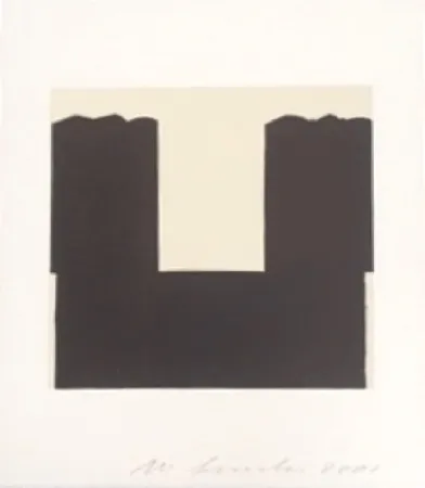 Linogravure Spescha - Sans titre