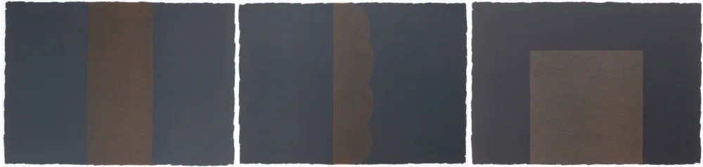 Lithographie Spescha - Sans titre - triptyque