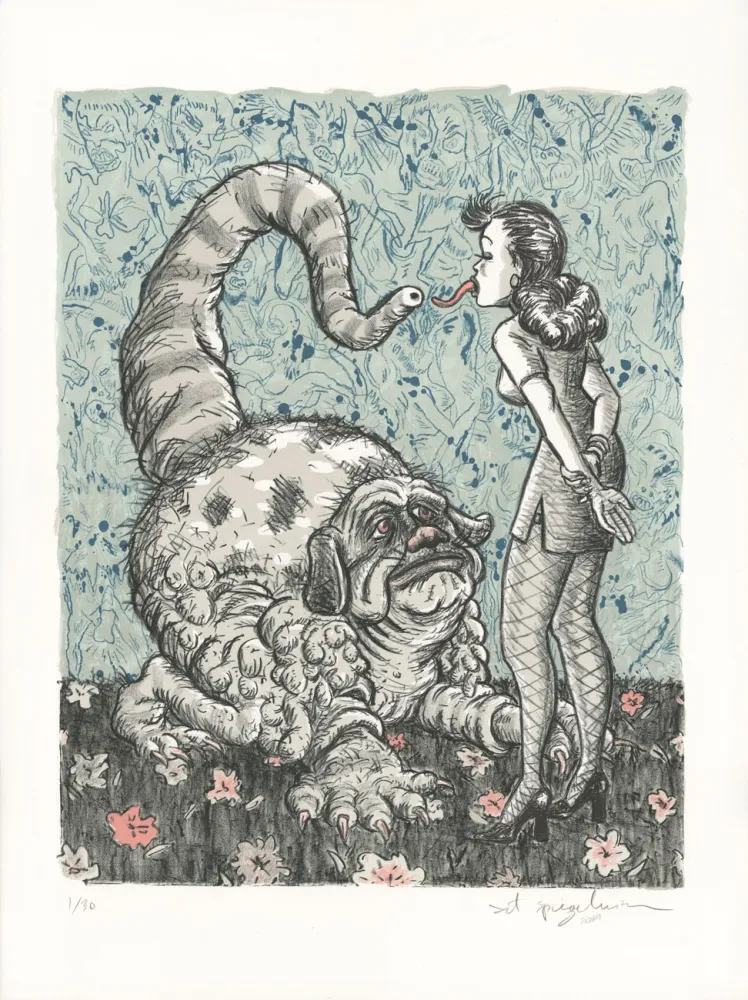 Lithographie Spiegelman - Sweet and Somber
