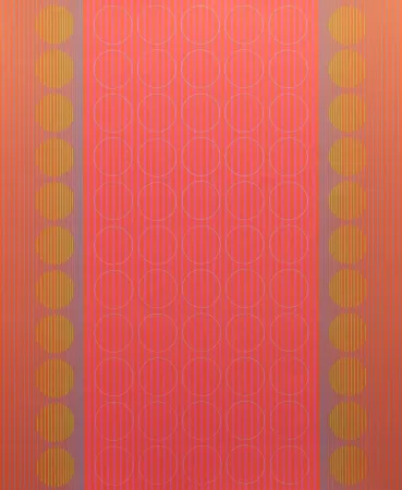 Sérigraphie Stanczak - Centered Rings, from Twelve Progressions