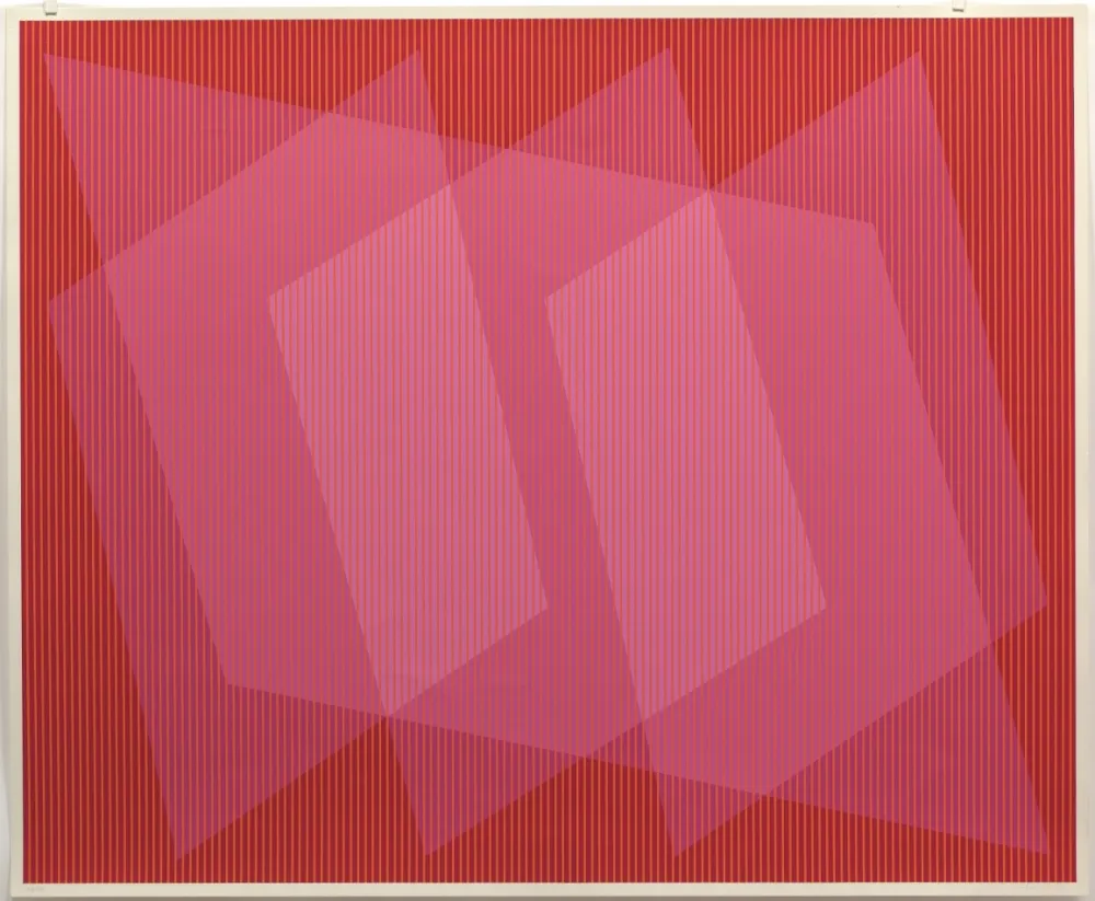 Sérigraphie Stanczak - Dedicated, from Twelve Progressions