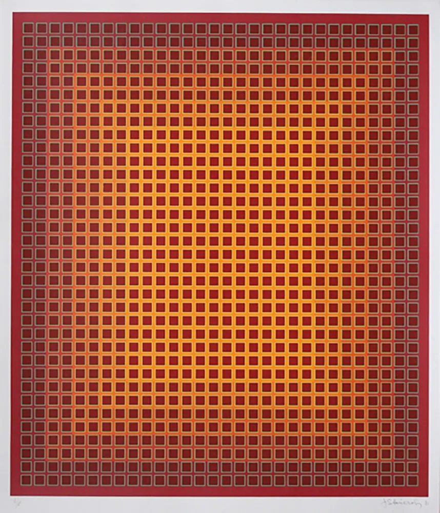 Sérigraphie Stanczak - Sequential Chroma