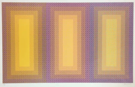 Sérigraphie Stanczak - Tempo of Three