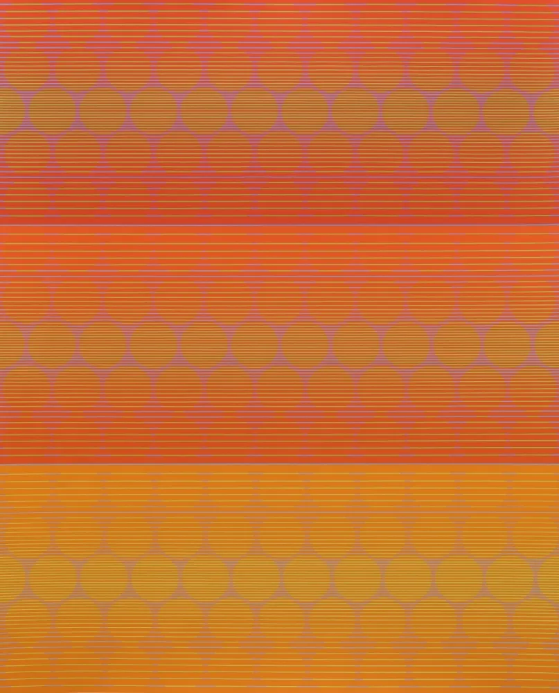 Sérigraphie Stanczak - Three to Compare, from Twelve Progressions