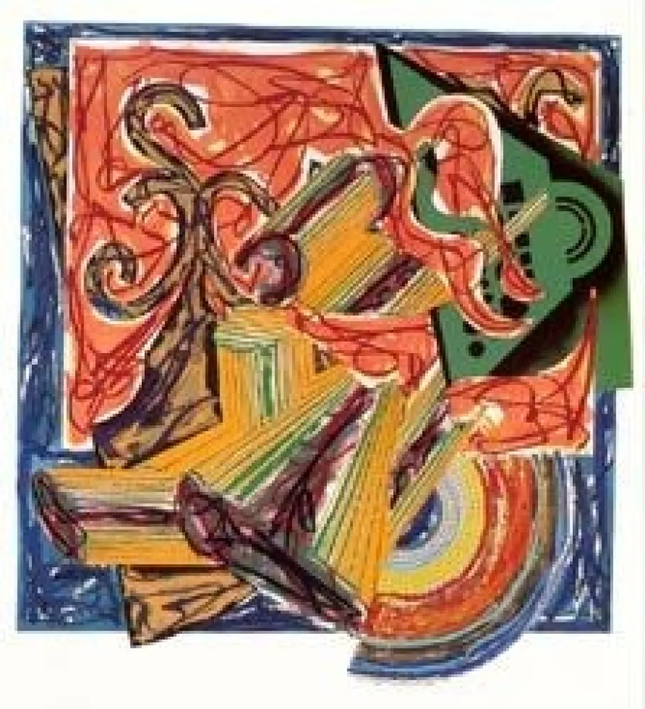 Sérigraphie Stella - THE BUTCHER CAME AND SLEW THE OX