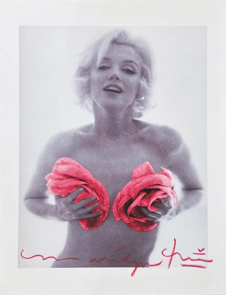 Aucune Technique Stern - Marilyn with Red Roses