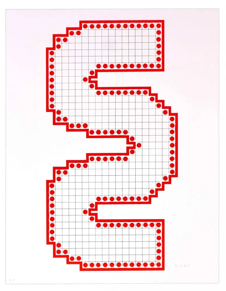 Lithographie Sugai - Sans titre