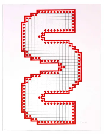 Lithographie Sugai - Sans titre