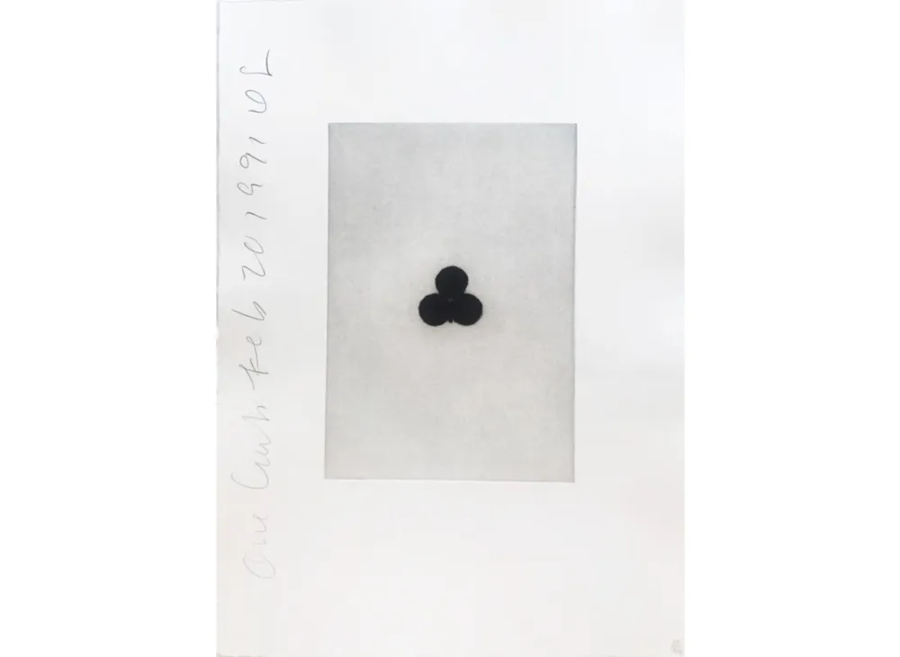 Aquatinte Sultan - Playing Cards (Ace of Clubs)