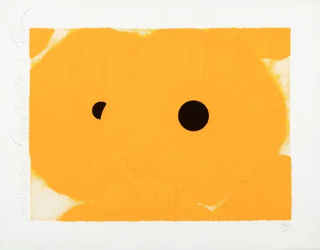 Sérigraphie Sultan - Six Yellows