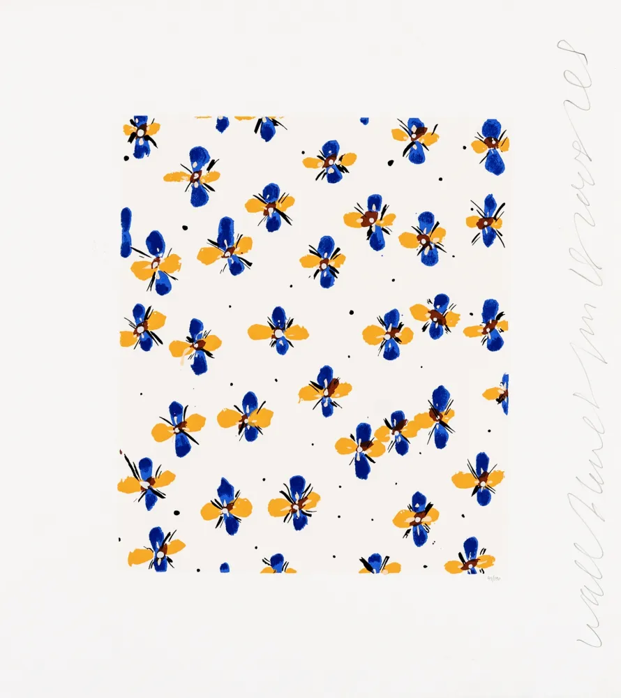 Sérigraphie Sultan - Wallflower 23