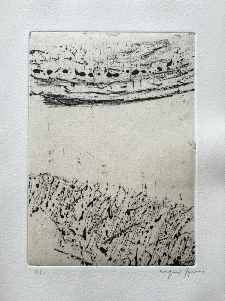 Eau-Forte Szenes - Sans titre, 1976