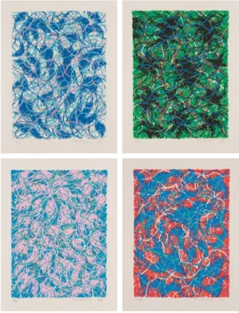 Sérigraphie Takamatsu - Andromeda B series