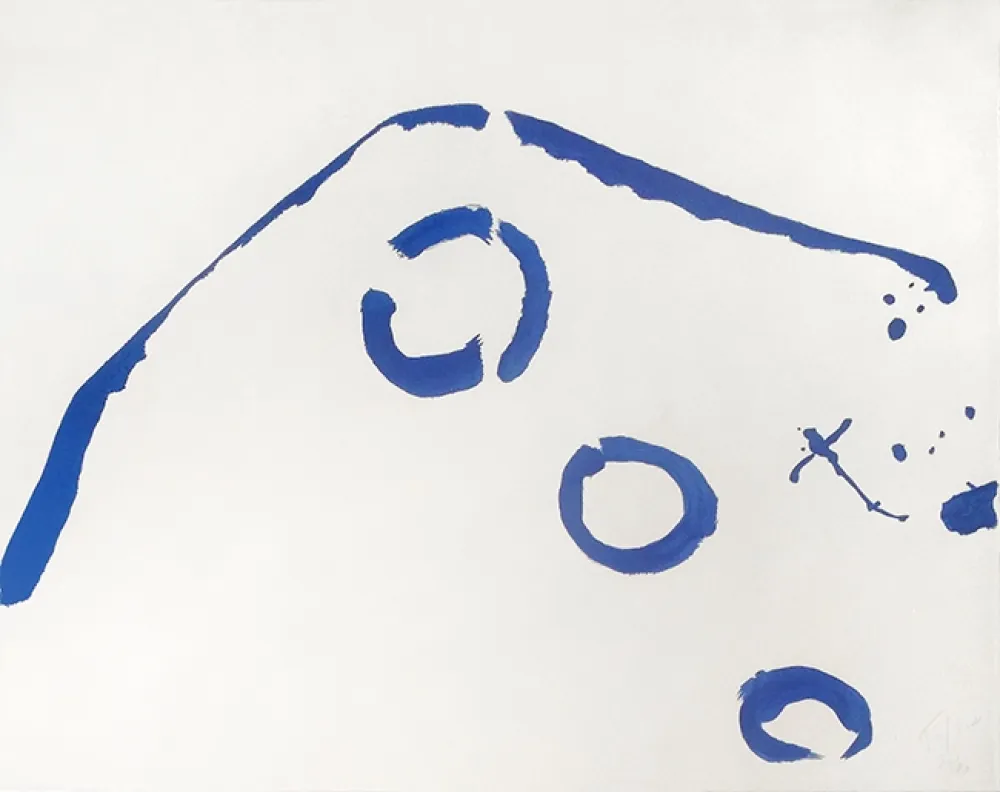 Lithographie Tal Coat - Fumure (1962)