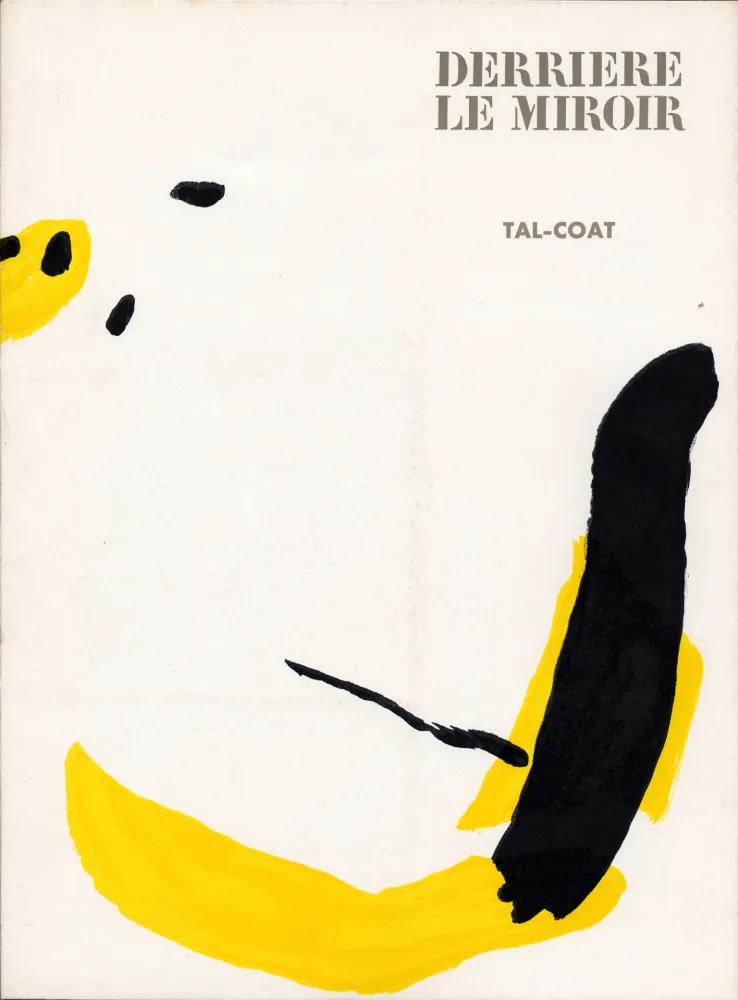 Livre Illustré Tal Coat - TAL COAT. DERRIÈRE LE MIROIR N° 199. Octobre 1972. TIRAGE DE LUXE SIGNÉ.