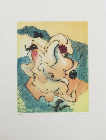 Eau-Forte Et Aquatinte Tanning - C'est au soleil